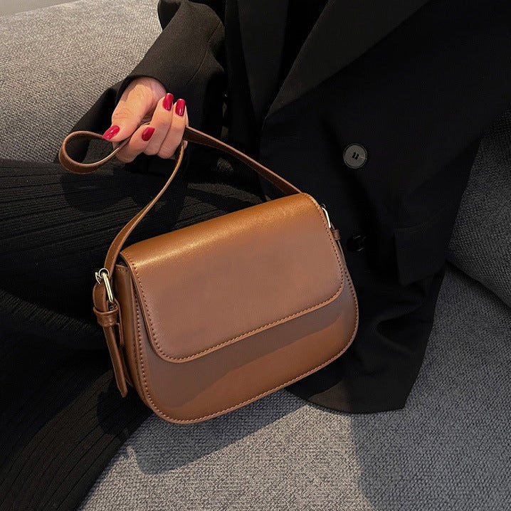 Priscilla - Elegant handmade leather shoulder bag