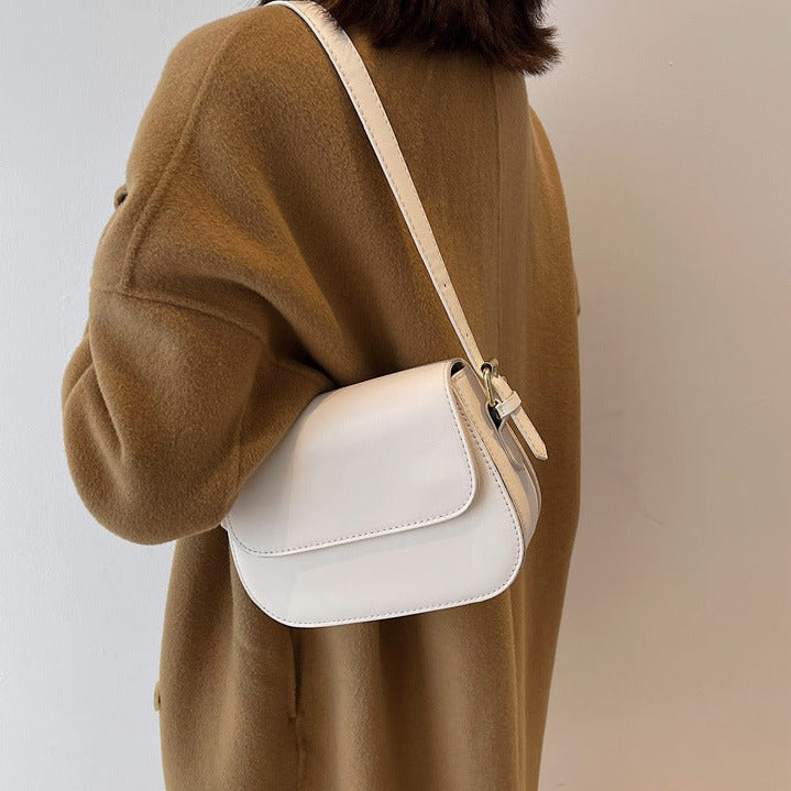 Priscilla - Elegant handmade leather shoulder bag