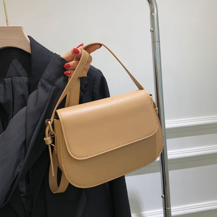 Priscilla - Elegant handmade leather shoulder bag