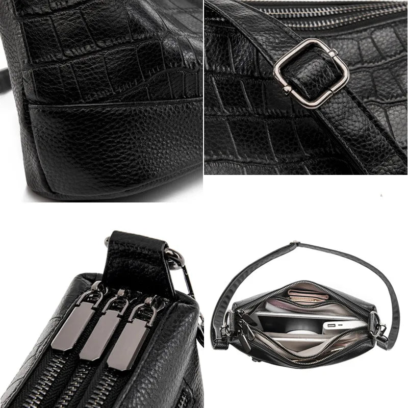 Chic Diva Luxury leather handbag