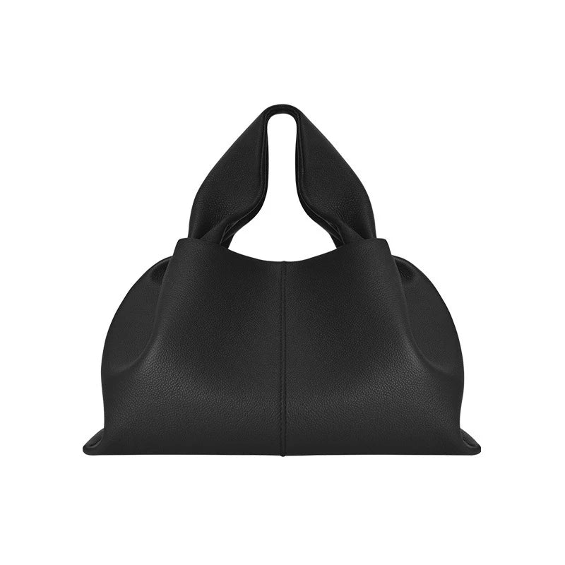Elegant handbag with soft texture - Amora