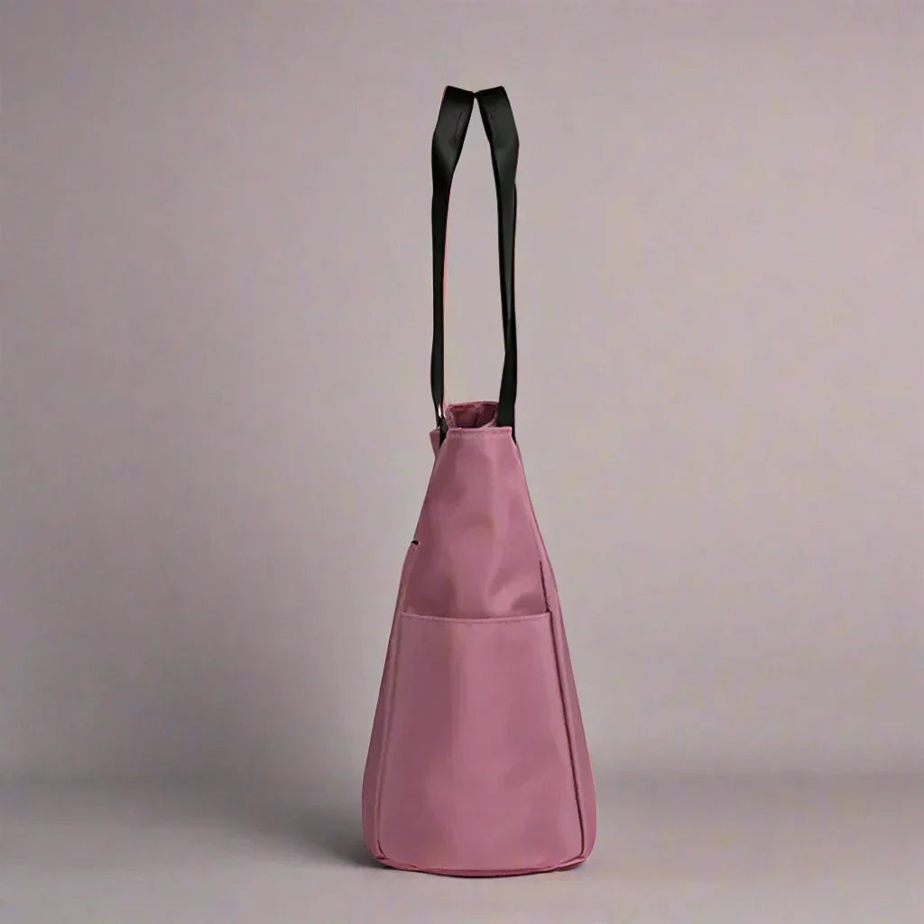 Zalina | Large-capacity waterproof shoulder bag with multiple compartments.