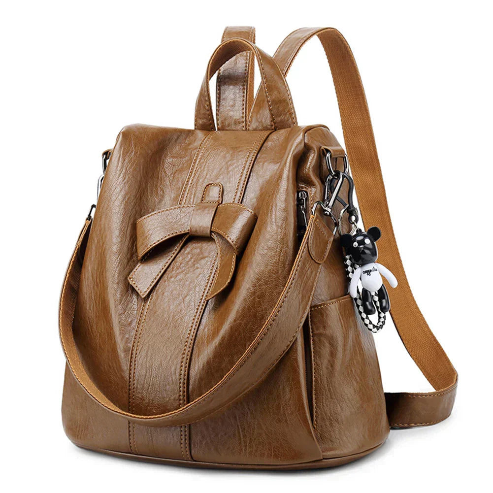 Amelia | Chic women's backpack with bow