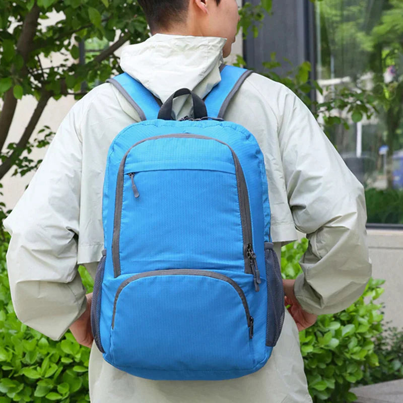 ComfortPack - Ultra-light folding backpack for travel and hiking
