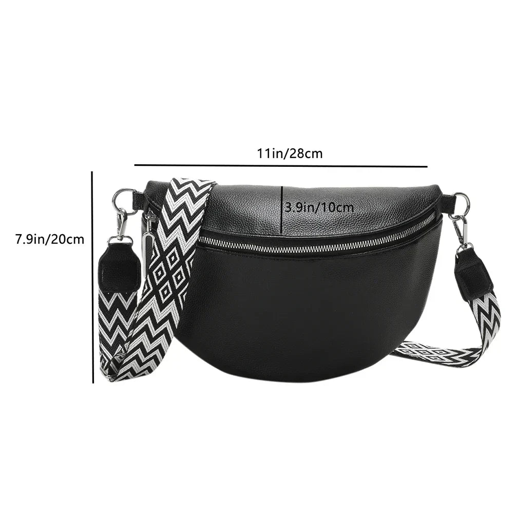 MoonGlow Half Moon backpack for women