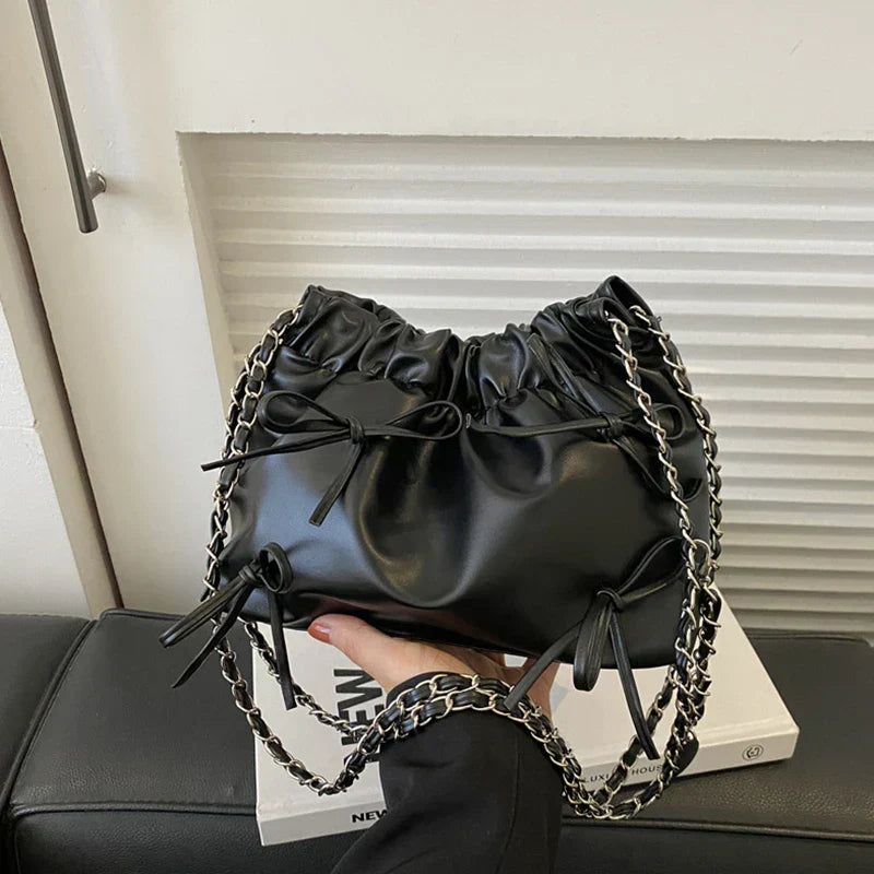 BellaLuxe - Shoulder bag with bow