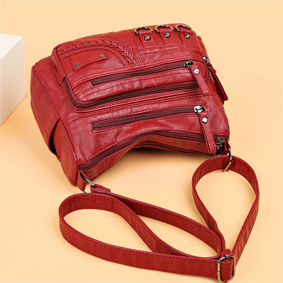 Ayla - Elegant vintage-style vegan leather handbags