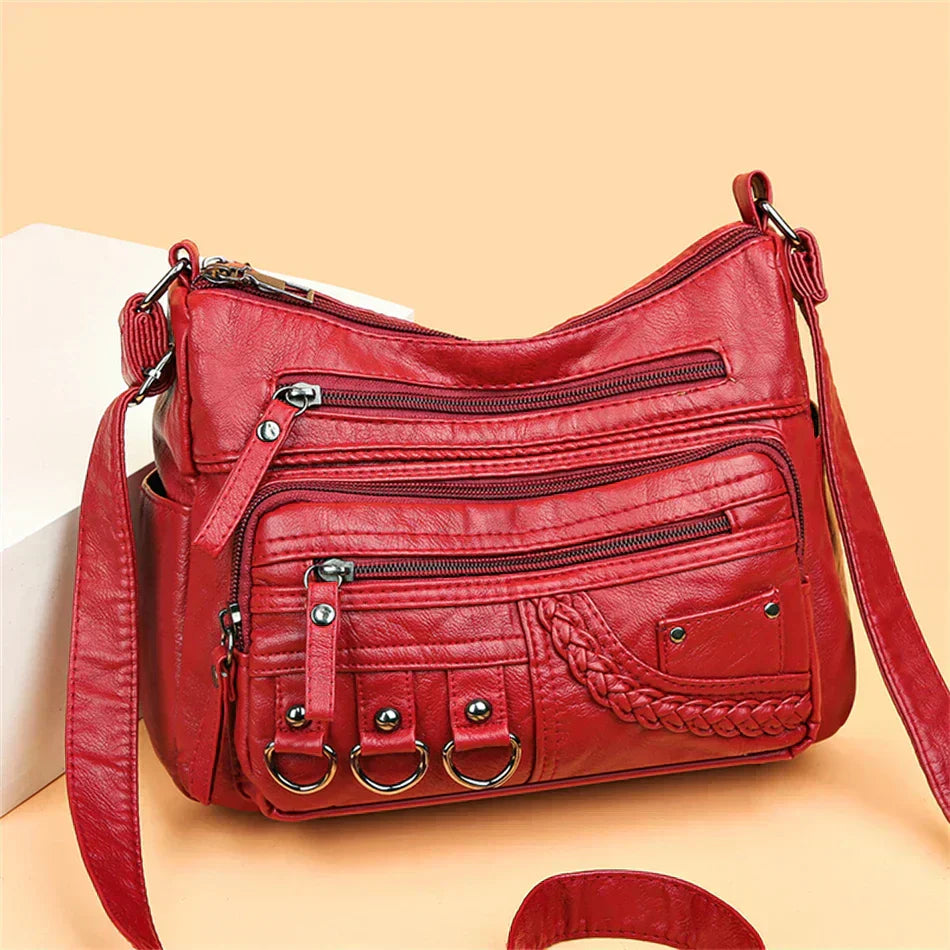 Ayla - Elegant vintage-style vegan leather handbags
