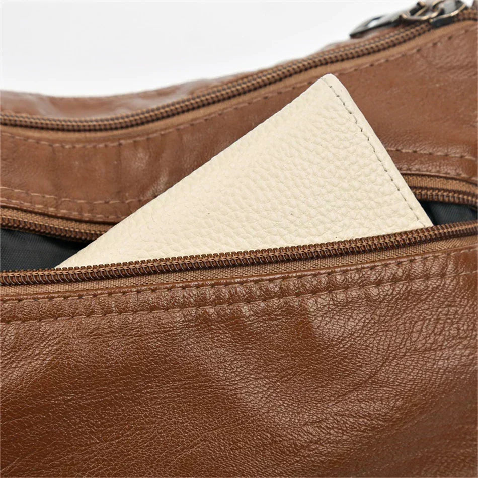 Ayla - Elegant vintage-style vegan leather handbags