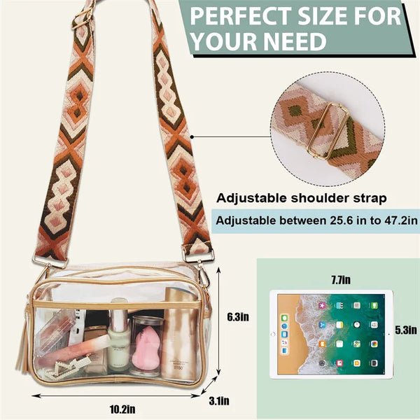 ChicBags Transparent shoulder bag