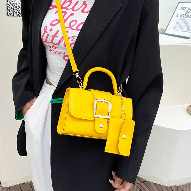 BruceBag I Handbag with buckle for women