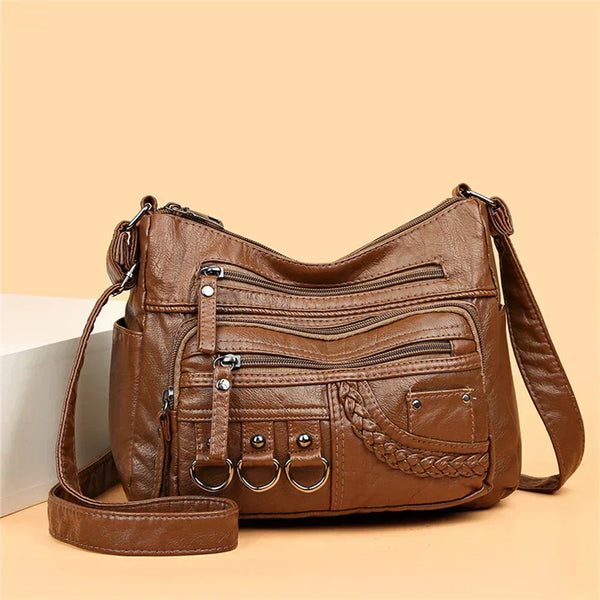 Ayla - Elegant vintage-style vegan leather handbags