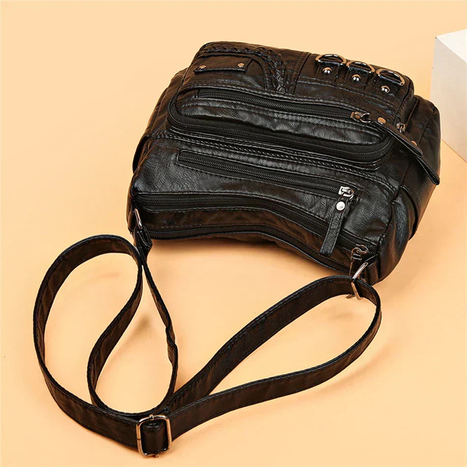 Ayla - Elegant vintage-style vegan leather handbags