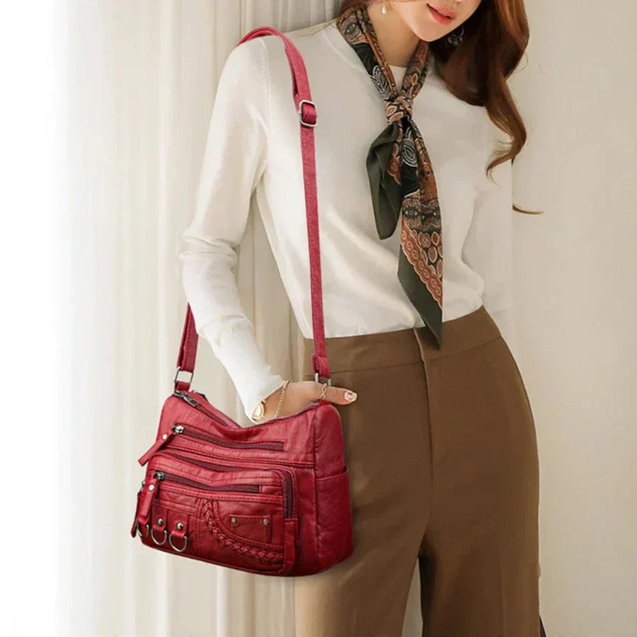Ayla - Elegant vintage-style vegan leather handbags