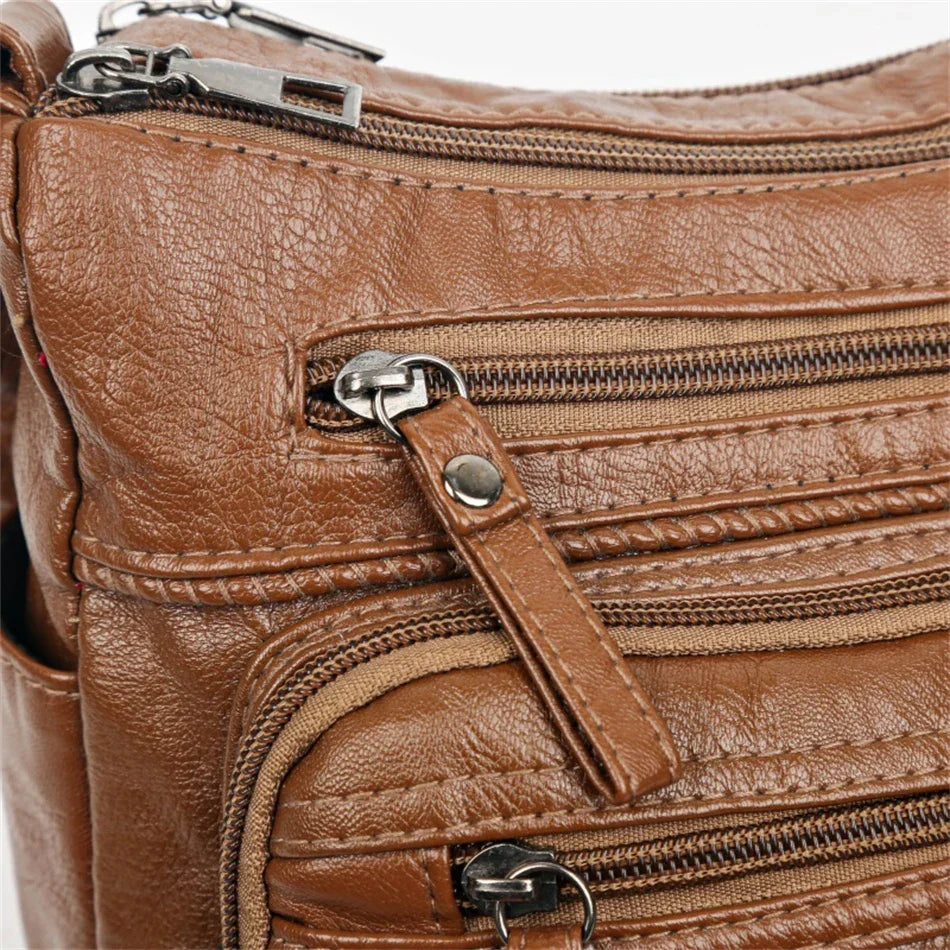 Ayla - Elegant vintage-style vegan leather handbags