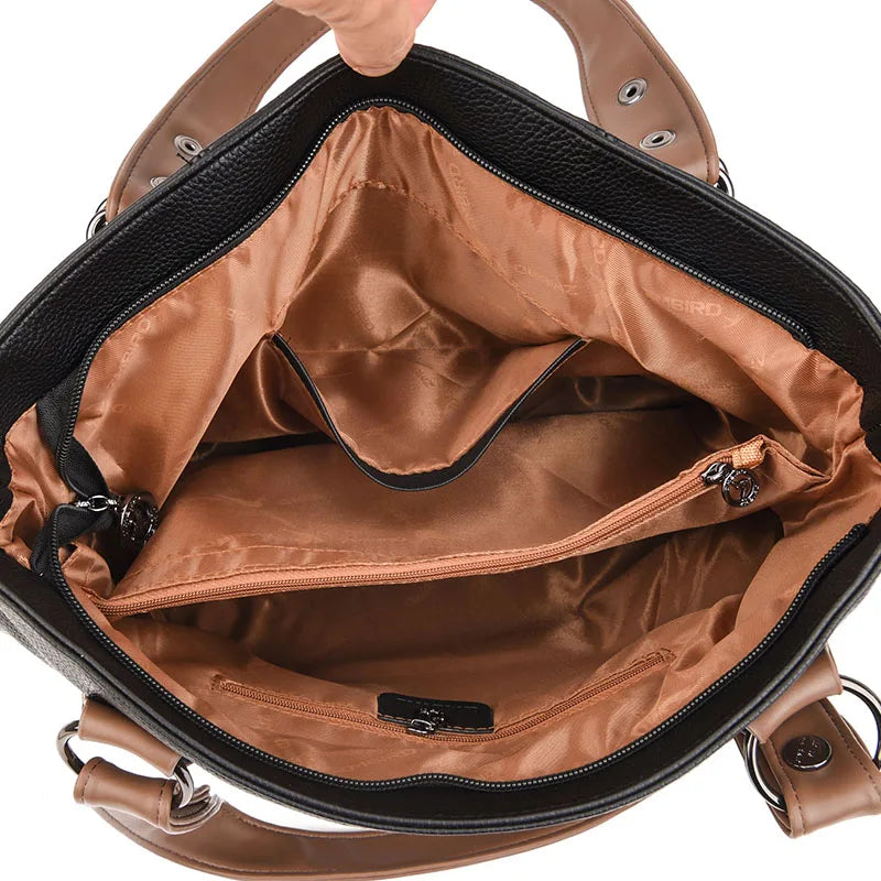 ChicElegance luxury leather shoulder bag
