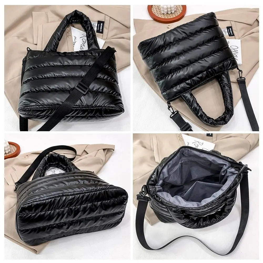 Aurora Fashion Lightweight Padded Shoulder Bag