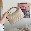 Charm by CocoStyle: straw shoulder bag