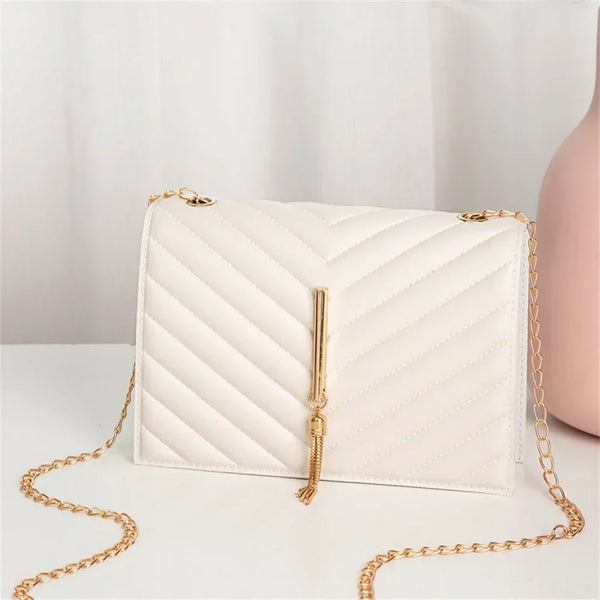 Smile Fashion tassel shoulder bag