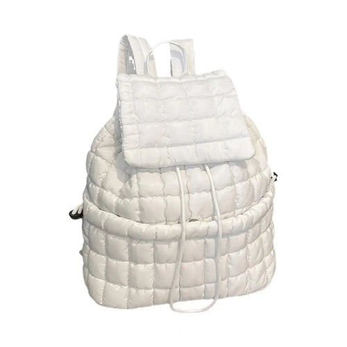 Amanda | Spacious lightweight nylon travel backpack with drawstring
