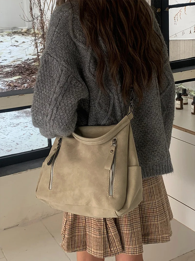 Sarah | Large Shoulder Bag | Retro Handbag