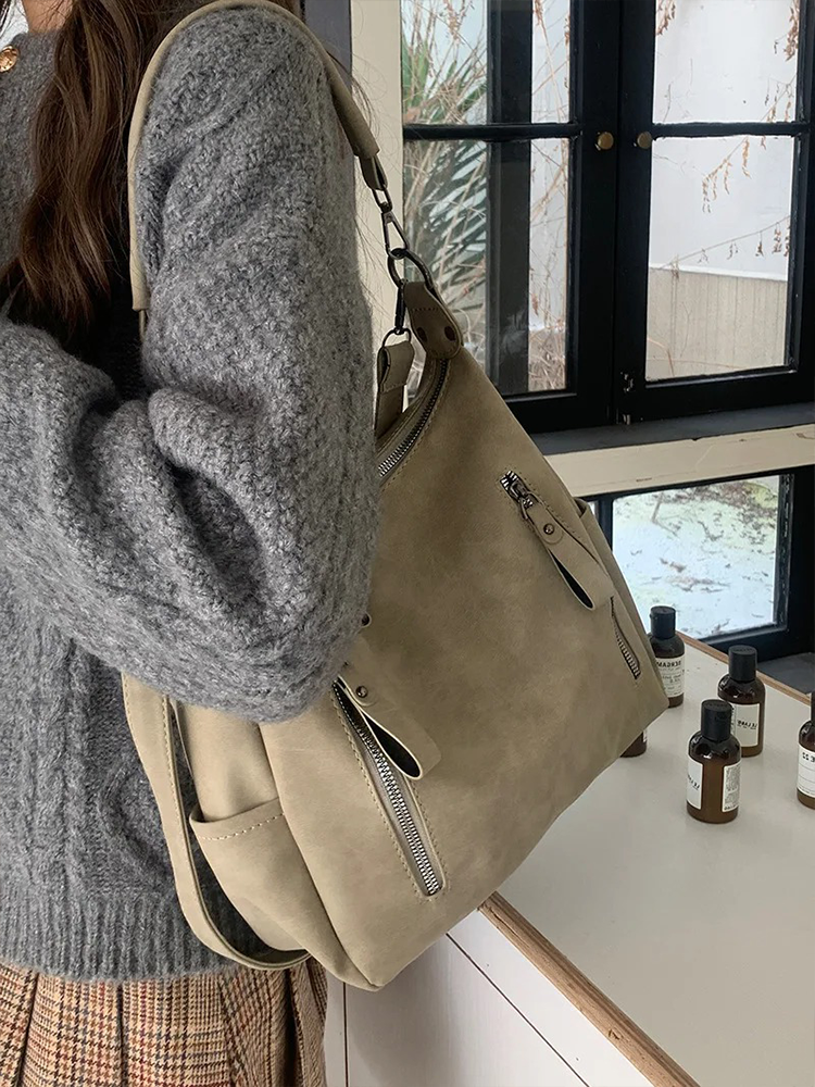 Sarah | Large Shoulder Bag | Retro Handbag