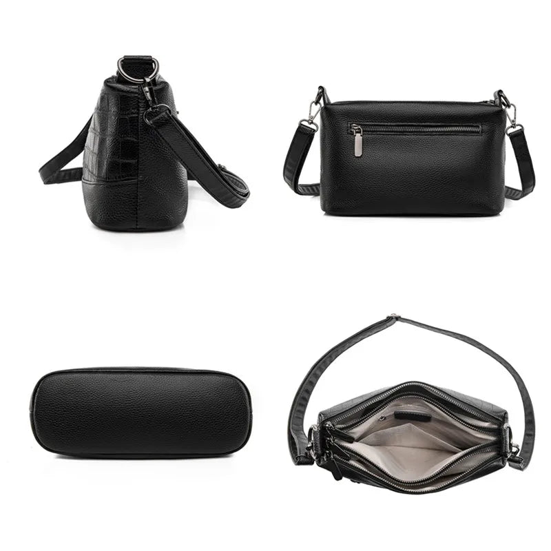 Chic Diva Luxury leather handbag