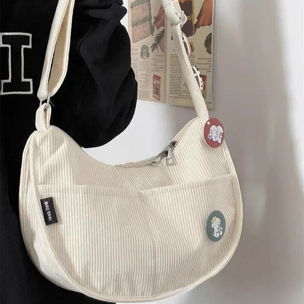 Corduroy shoulder bag - Redhima