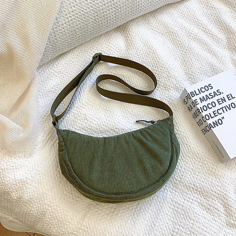 Corduroy shoulder bag - Gracie