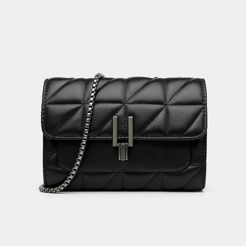 AuroraElegance leather shoulder bag