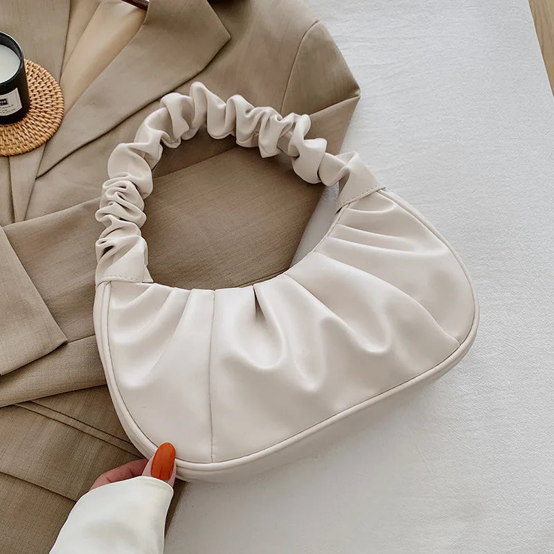 ChicElegance Pleated handbag
