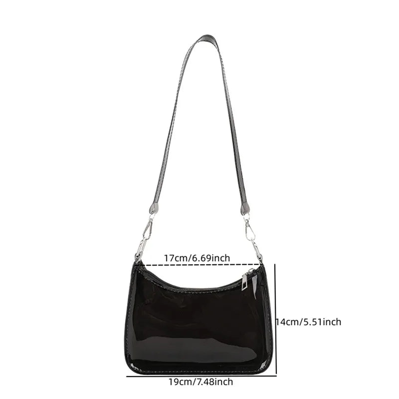 GlamourPulse Jelly Joy shoulder bag