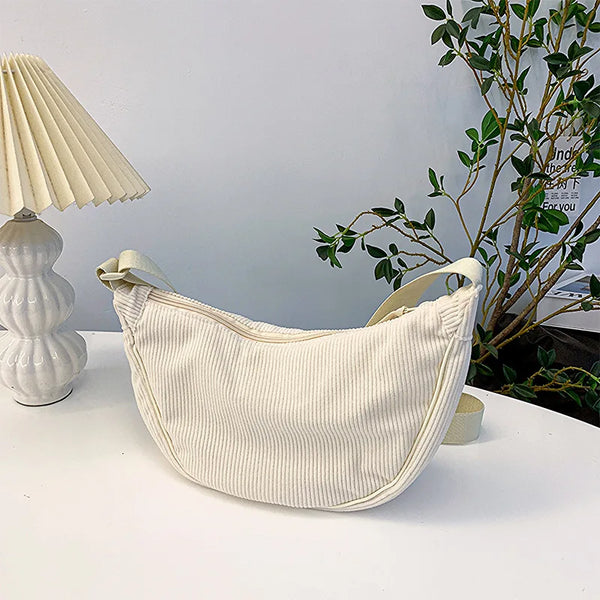 Corduroy shoulder bag - Gracie