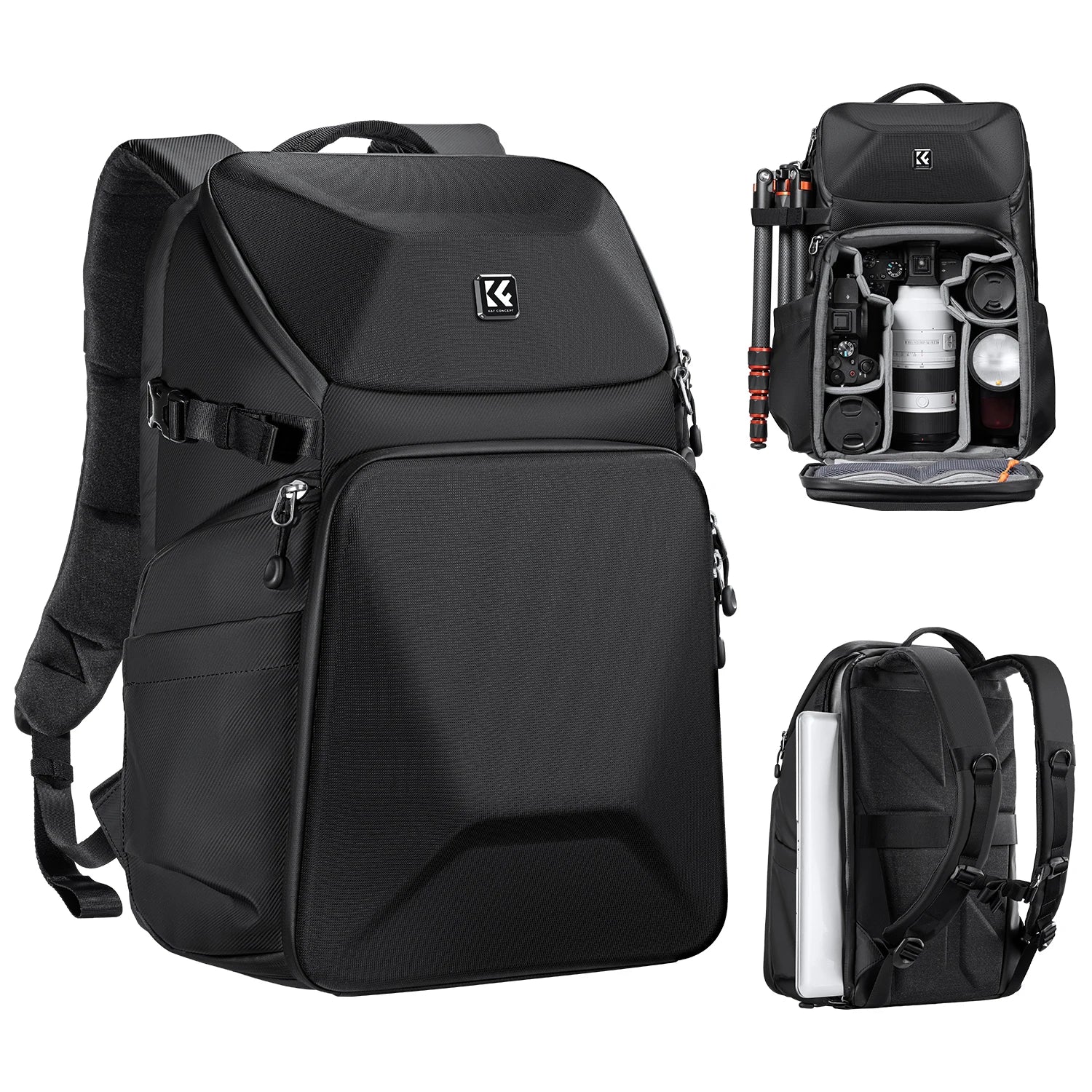Luca | Spacious waterproof camera backpack - Perfect for photography and adventures