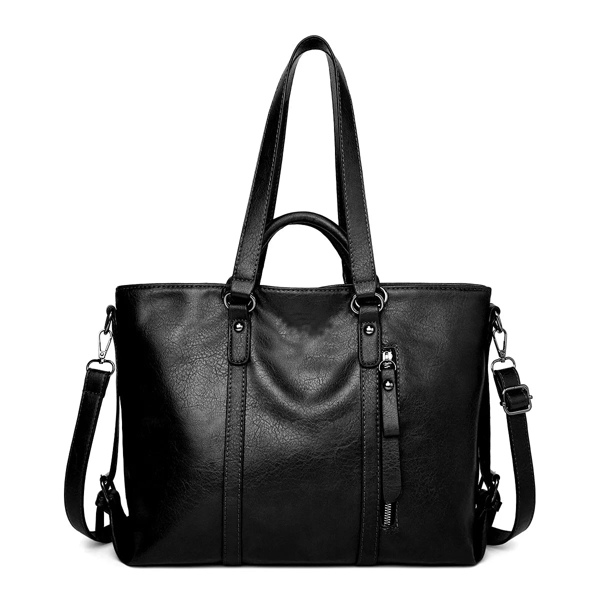 Sign | "Large leather shoulder bag".