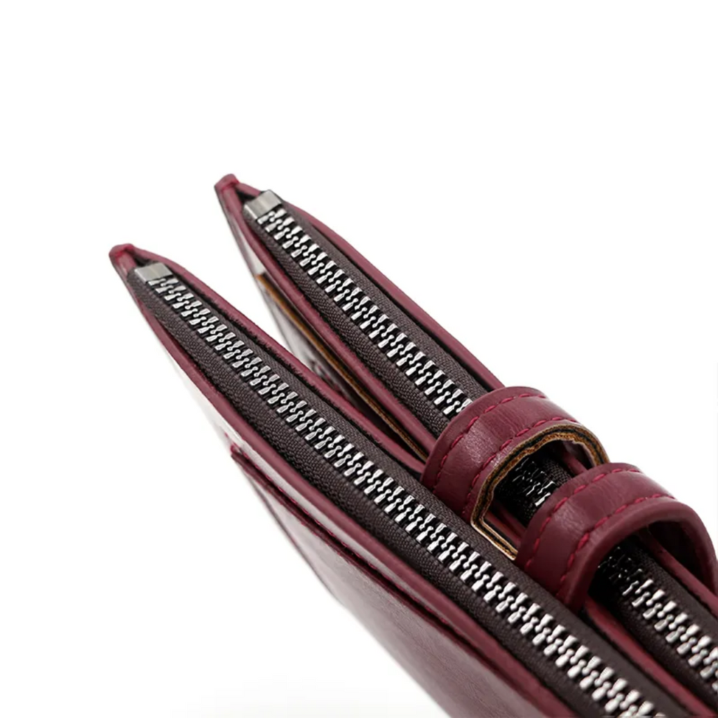 Long leather wallet | Practical and elegant