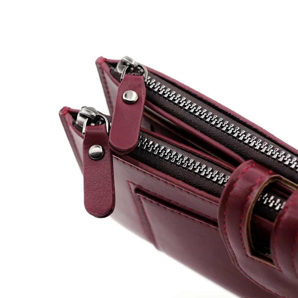 Long leather wallet | Practical and elegant