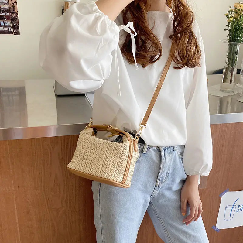 Women's knitted handbag - Sienna