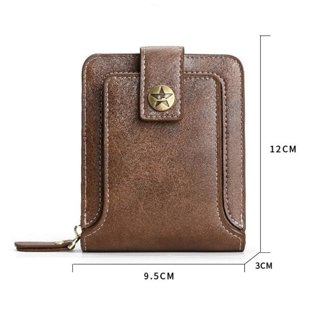 Vintage leather wallet | Classic and elegant