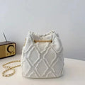 BohoVibe - Trendy retro denim shoulder bag
