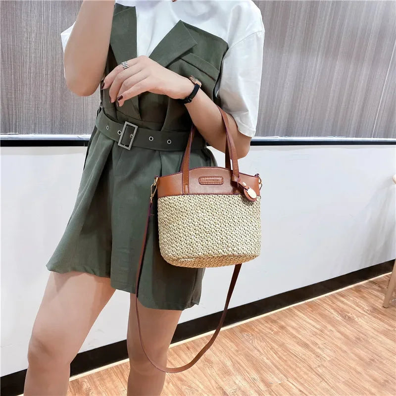 Valerie | Women's shoulder bag with woven pattern