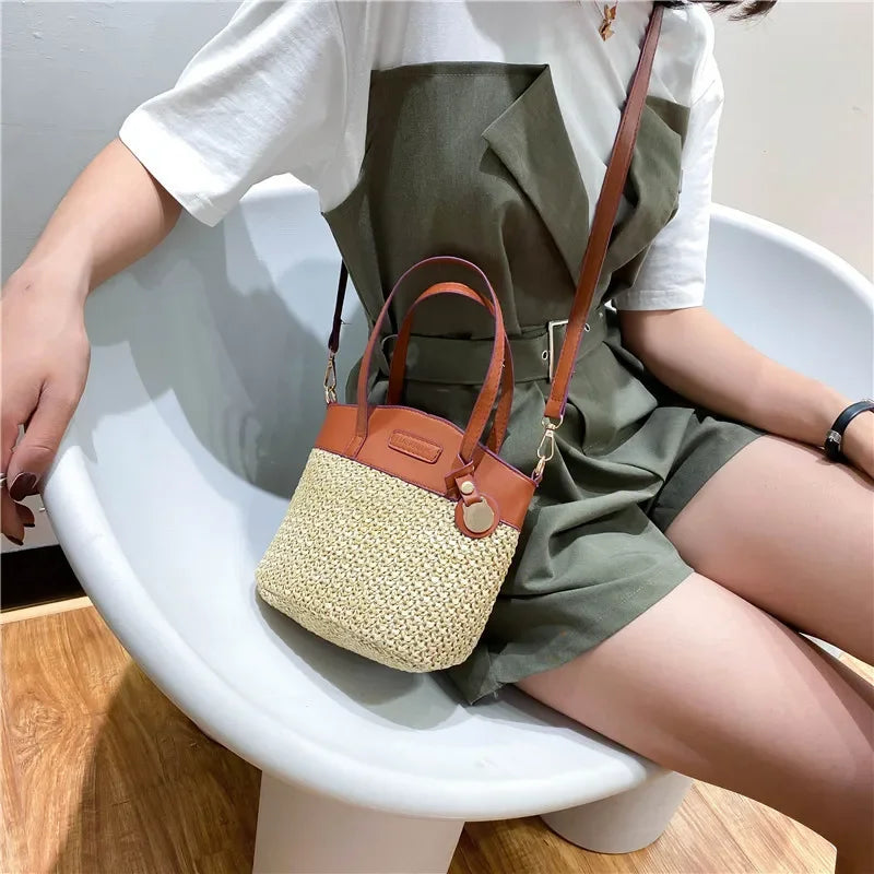 Valerie | Women's shoulder bag with woven pattern