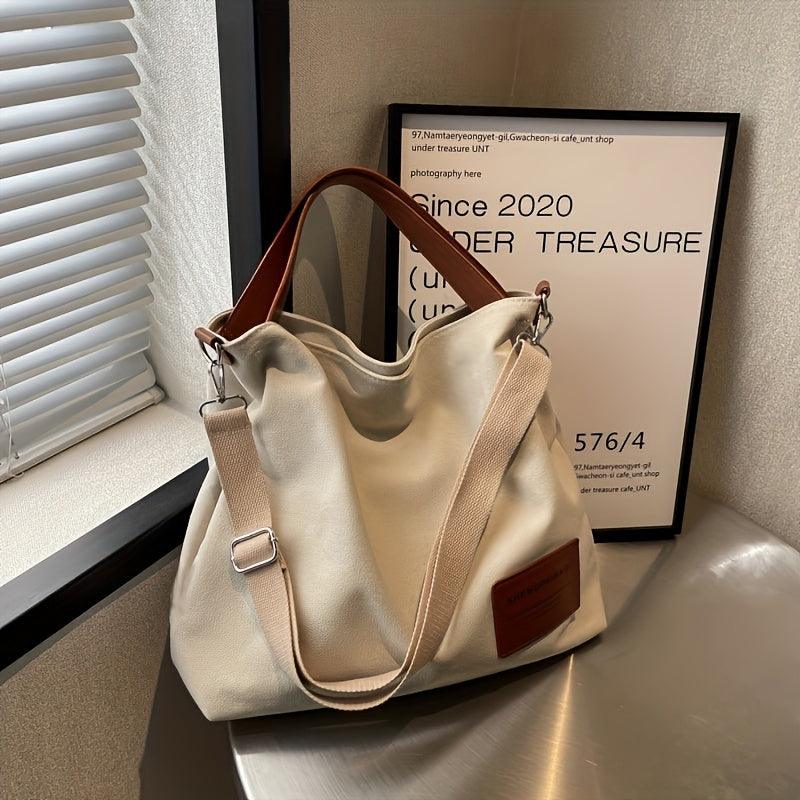 Billie's Bag | Simple canvas shoulder bag
