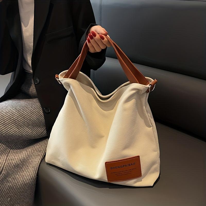 Billie's Bag | Simple canvas shoulder bag