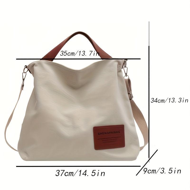 Billie's Bag | Simple canvas shoulder bag