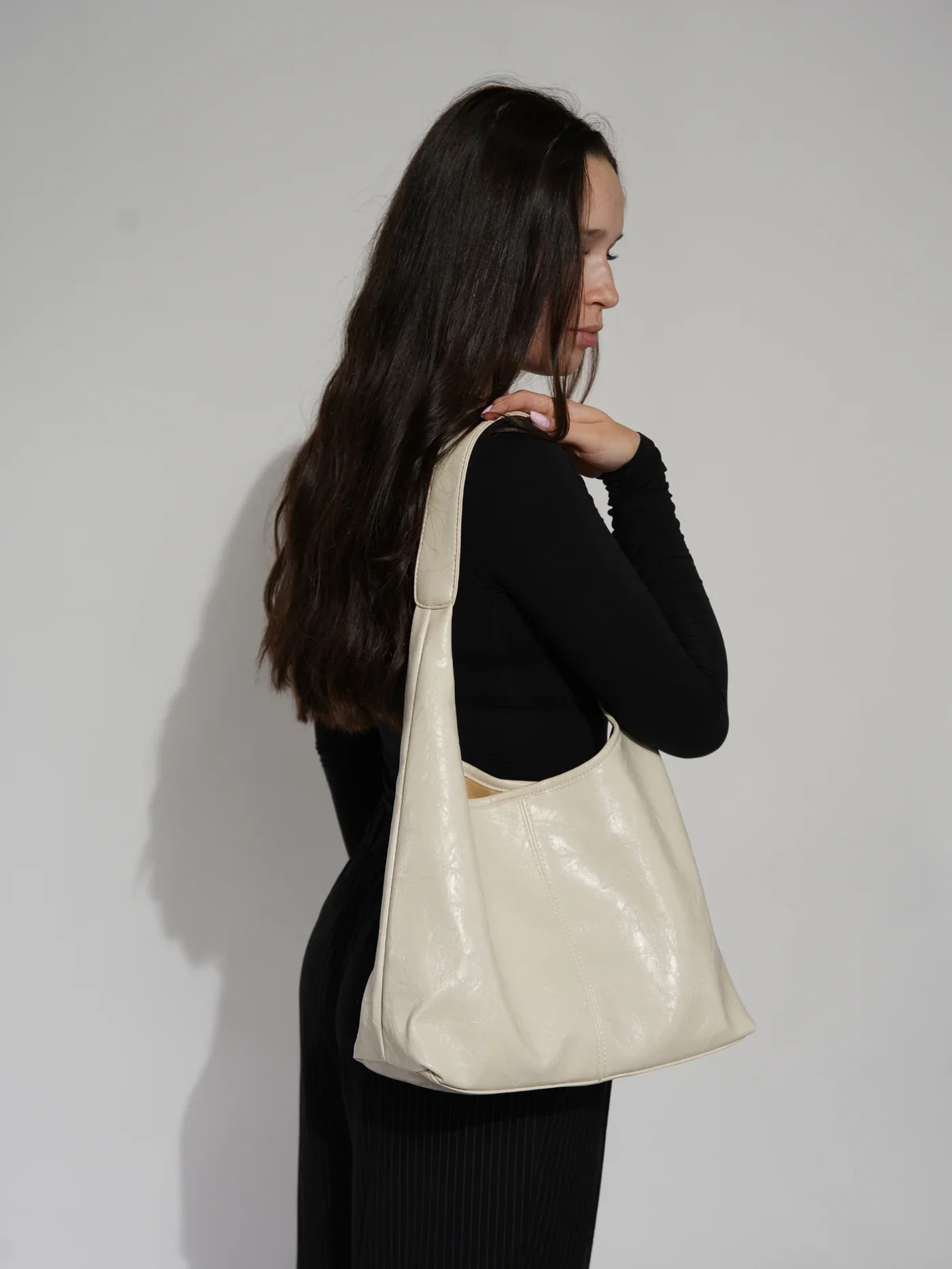Classic leather handbag - Dael