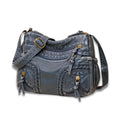 WeaveStyle - Shoulder bag with braided details