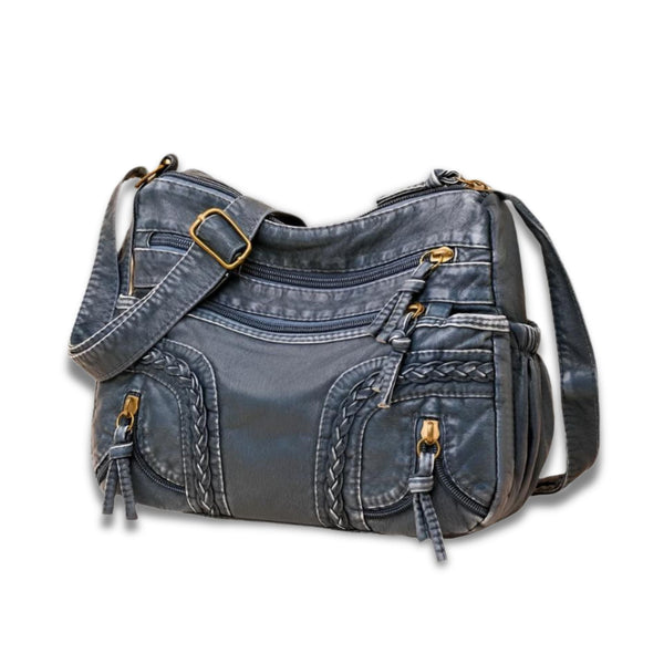 WeaveStyle - Shoulder bag with braided details