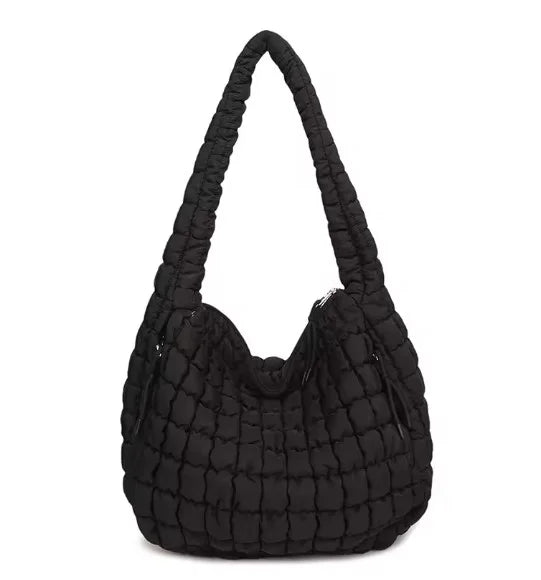 SUPERB - Elegant gathered shoulder bag