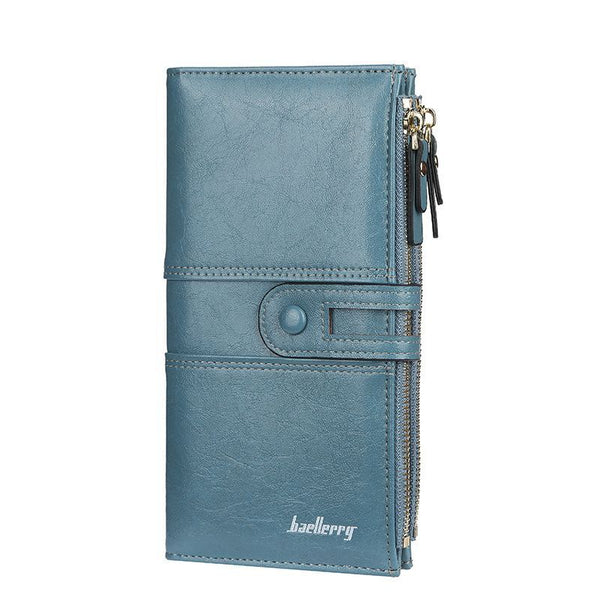 Classic wallet with double zip closure | Trendy and practical